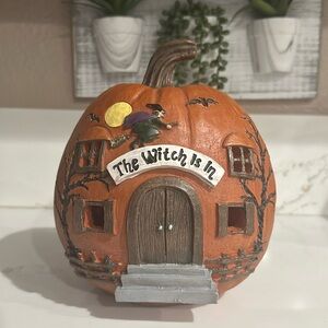 Decorative Halloween Light Up Pumpkin
